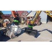 Roto-one pour pelle 12 - 19 tonnes - Rotation HKS - Adaptable à toutes attaches rapides_1