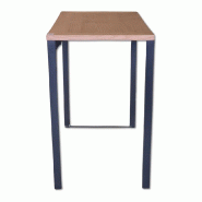 Table de restauration - Rectangulaire - Stratifié, Bois Inconnue TBLRE120x65StraBois