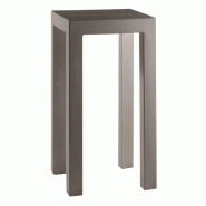 Table haute design in & out JUT - tortora