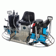 Truelle mécanique autoportée à sec pour très grandes surfaces 670 cm³ - DIAM INDUSTRIES - HCP90-H24 Truelle mécanique autoportée à sec pour très grandes surfaces 670 cm³ - DIAM INDUSTRIES - HCP90-H24