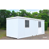 Cabane de chantier modulaire et personnalisable de 14.66 m² - ACCESS 610 -Disponible en achat ou en location courte/longue durée Cabane de chantier modulaire et personnalisable de 14.66 m² - ACCESS 610 -Disponible en achat ou en location courte/longue durée