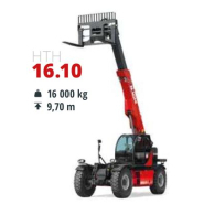 Chariot télescopique fixe  grosse capacité - Magni TH - HTH 16.10