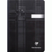 Clairefontaine Lot de 5 Carnet Metric A5, 192p./96 feuilles 90 g/m² brochure dos toilé, ligné 8mm - 69546C