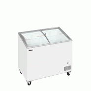 Congélateur vitré de crème glacée IC301SCEB (264 / 230) blanc TEFCOLD