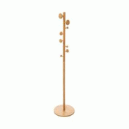 Porte-manteaux en bambou FIVE - 8 patères - H 175 cm - beige - JJ1233 Porte-manteaux en bambou FIVE - 8 patères - H 175 cm - beige - JJ1233