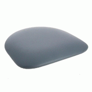 Galette rembourrée assise chaise Colisée coloris gris