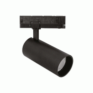 Gea Luce Projecteur Sur Rail Triphasé Gfa 40W Led Cree 4000K, Structure Aluminium Noir Mat, Faisceau 38°, Cri >90, Ip20 - Gealuce - noir GFA1755N Gea Luce Projecteur Sur Rail Triphasé Gfa 40W Led Cree 4000K, Structure Aluminium Noir Mat, Faisceau 38°, Cri >90, Ip20 - Gealuce - noir GFA1755N
