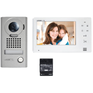 Kit vidéo couleur grand angle antivandale, platine saillie Kit vidéo couleur grand angle antivandale, platine saillie