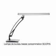 Lampe de bureau unilux scopia - argent
