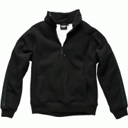 Pull polaire de travail pour homme - deh89000 - noir