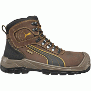 PUMA Safety Sierra Nevada Mid 630220-39 Sicherheitsstiefel S3 Schuhgröße (EU): 39 Braun 1 St. - 39 noir multi-matériau 4018623807834