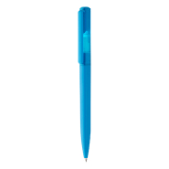 Stylo à bille en plastique - clip large pour impression - encre bleue Stylo à bille en plastique - clip large pour impression - encre bleue