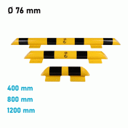 Butée de protection en acier Ø 76 mm