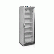 Congélateurs de vitrine 400 litres inox avec porte vitrée verticaux - PUF400SG