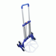 Diable alu pliant monte escaliers - 80 kg s/le plat-35kg en montée