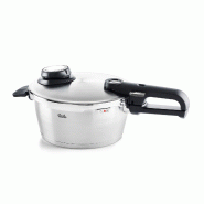 Fissler - Vitavit Premium - Autocuiseur 4,5 l, diamètre 22 cm avec panier à vapeur et support - Acier inoxydable 18/10 4009209379739