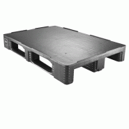 Palette plastique occasion mono-bloc - 171810 – 800 x 1200 x 150 mm Palette plastique occasion mono-bloc - 171810 – 800 x 1200 x 150 mm