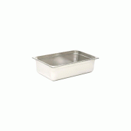 Plateau gastronorme Comas GN 1/1 CM 53 x 32,5 x 10 cm en acier inoxydable 18/10 - gris Acier inoxydable 18/10 8425734105708