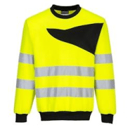 Portwest - Sweat-shirt manches longues haute-visibilité à col rond PW2 Orange / Noir Taille S - S orange PW277YBRS Portwest - Sweat-shirt manches longues haute-visibilité à col rond PW2 Orange / Noir Taille S - S orange PW277YBRS