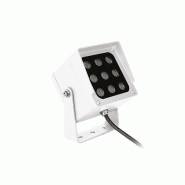 Projecteur Led Blanc Ges2230 18W Avec Support Ip65, Température De Lumière Sélectionnable 3000K/4000K/6500K - Gea Luce - blanc GES2230_0