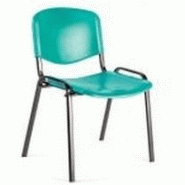 Siège Visicolor - Assise et dossier en polypropylène - Structure métallique en tubes acier Ø16 mm Siège Visicolor - Assise et dossier en polypropylène - Structure métallique en tubes acier Ø16 mm