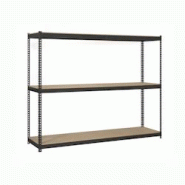 SimonRack Étagère Industrielle, 1500x1200x450 mm, 3 Niveaux en bois, Étagère Charge Lourde, Anthracite/Bois - Simonforte - métal 8425437100482 SimonRack Étagère Industrielle, 1500x1200x450 mm, 3 Niveaux en bois, Étagère Charge Lourde, Anthracite/Bois - Simonforte - métal 8425437100482