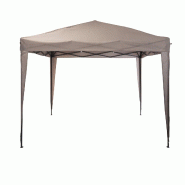 WellHome - Grande toile d’ombrage/tente 295x250cm en polyester en couleur taupe - marron polyester WH17440