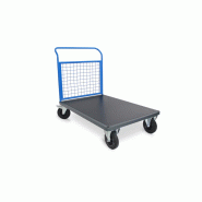 Chariot 1 dossier grillagé 500kg - PLANORGA - 8MCS21DGH2N716