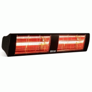 Chauffage à ondes courtes SUPRA - acier inoxydable - 2000W/4000W - IP 55 - télécommande - pour extérieur Chauffage à ondes courtes SUPRA - acier inoxydable - 2000W/4000W - IP 55 - télécommande - pour extérieur