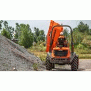 Dumper D601APG+ - AUSA - Benne rotative 180° - Capacité 6 tonnes