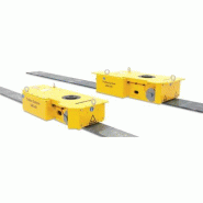 Chariot électrique ETR100 - 100 Tonnes - Vitesse jusqu'à 50 mètres/heure