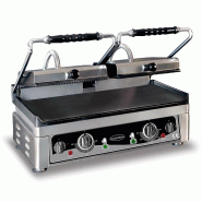 Grille de contact panini double lisse/rainuré l560 7491.0030 COMBISTEEL