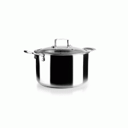 Marmite triply naturel 26 cm - Argent Rond Aluminium Ibili 35x28.5 cm - argenté aluminium 653826 Marmite triply naturel 26 cm - Argent Rond Aluminium Ibili 35x28.5 cm - argenté aluminium 653826