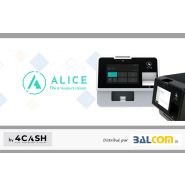 Monnayeur automatique, équipé d'un logiciel etcash simple et intuitif - alice