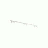 Plafonnier 10S48175 B en métal peint blanc mat, 6 ampoules GU10 orientables, design moderne et épuré pour l'éclairage intérieur - Perenz - blanc