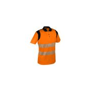 Polo orange. 55% coton / 45% polyester.170 gm2.