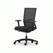 Siège de bureau Brenner synchrone - dossier résille - accoudoirs réglables Siège de bureau Brenner synchrone - dossier résille - accoudoirs réglables