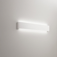 Applique murale LED 18 W, à peindre en plâtre blanc mat, 3000K, 1 440 lm, diffuseur colorable - Perenz - Blanc - blanc 8023559549235