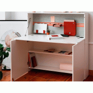 Bureau droit professionnel en bois avec plateau escamotable Maro StartUS-S - H120xP27 Bureau droit professionnel en bois avec plateau escamotable Maro StartUS-S - H120xP27