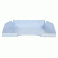 Exacompta Lot de 6 Corbeille COMBO MIDI Aquarel bleu pastel - bleu matière synthétique 113262D