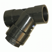 Filtre à tamis PVC femelles à coller EPDM D016 - maille 1,5 mm - PN 16