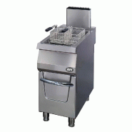 Friteuse à gaz sur coffre commandes mécaniques avec cuve 22 l - PFR9G40