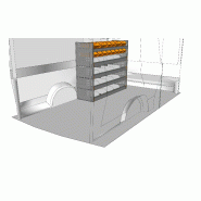 Kit v2 toute hauteur l.1225 x h.1000 - u152241