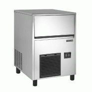 Machine à glaçons pleins cylindriques 18g - 37 kg/24h - stockage 16 kg | Tefcold - TC37