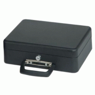 MAUL Caisse à monnaie avec trieur, 30 x 25,5 x 9,3 cm, coloris noir - 4002390043496