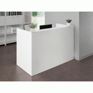 Petit comptoir d'accueil moderne avec Bureau en bois pas cher pour espace d'accueil petite dimension Petit comptoir d'accueil moderne avec Bureau en bois pas cher pour espace d'accueil petite dimension