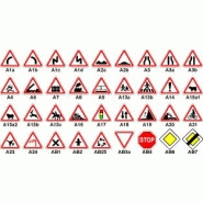 Panneau de signalisation de type a