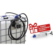 Pompe électrique AdBlue® 230V 330W 34 l/min - kit station pour cuve IBC Référence   08597