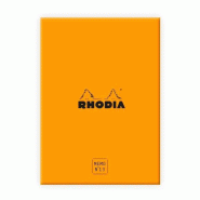 RHODIA Coffret bloc Memo N°13 240 feuillets 105x148mm 80 g/m² dot grid - orange 194054C