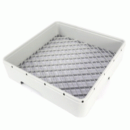 Sammic Insert inox pour plateaux UX LU lave-batterie professionnel dimensions 600x350 mm avec espacement entre plateaux de 80 mm COD11430 - 2315340